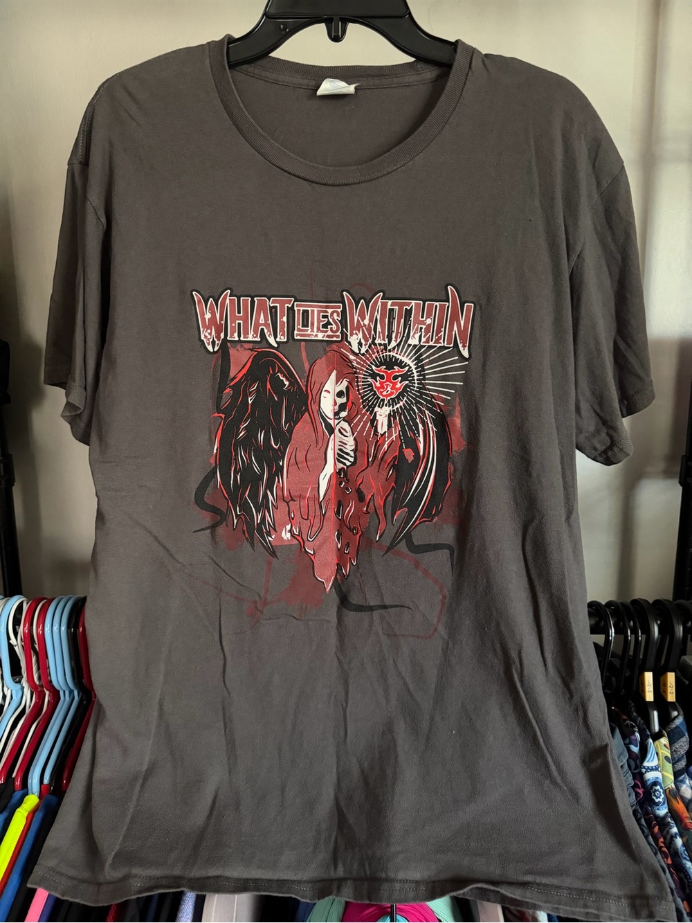 'What Lies Within' Dark Gray Tee